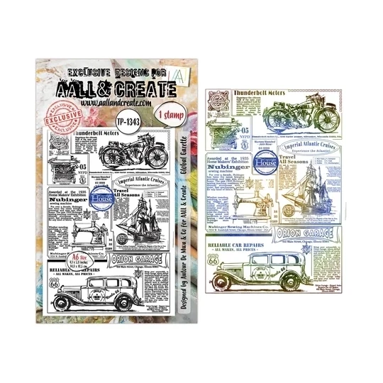 AALL & Create, Clear Stamp, Global Gazette - AALL-TP-1343