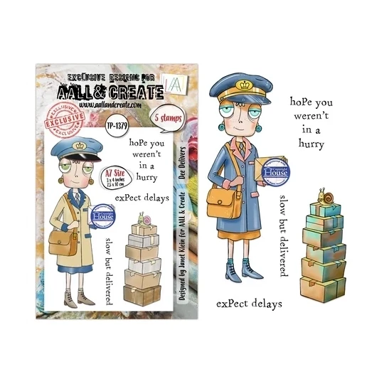 AALL & Create, Clear Stamp, Dee Delivers - AALL-TP-1379