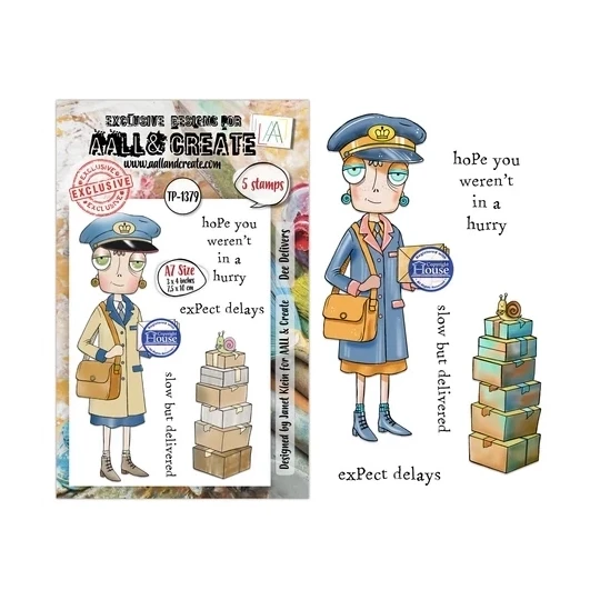 AALL & Create, Clear Stamp, Dee Delivers - AALL-TP-1379