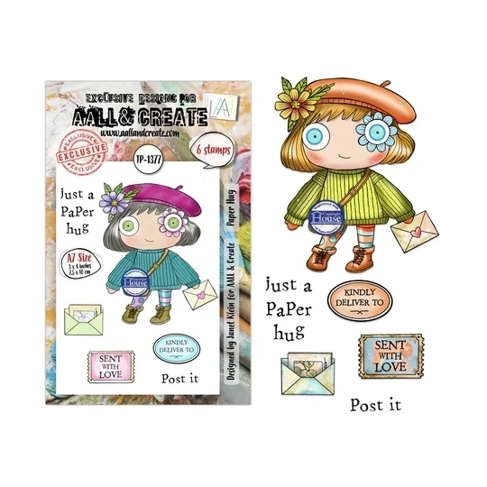 AALL & Create, Clear Stamp, Paper Hug - AALL-TP-1377
