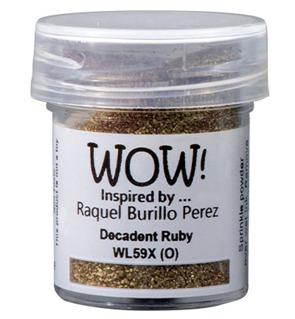 WOW, Embossingpoeder, Decadent Ruby - WL59X