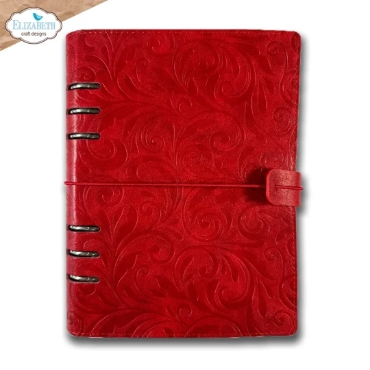 Elizabeth Craft Design, Memory Binder, Festive Red, Embossed - MB006