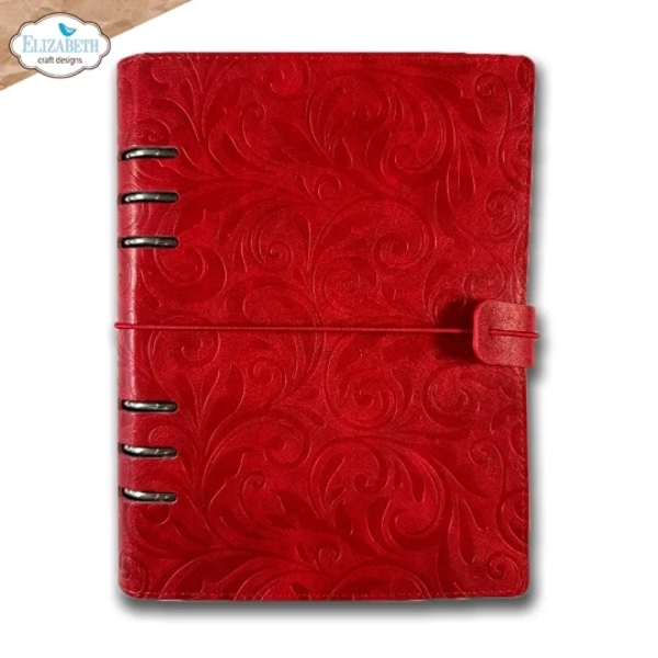 Elizabeth Craft Design, Memory Binder, Festive Red, Embossed - MB006