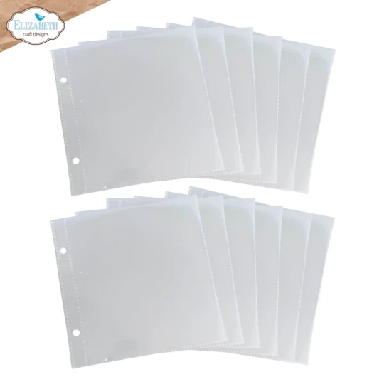 Elizabeth Craft Design, Square Page Memory Binder, Pocket Pages 1 - PP06