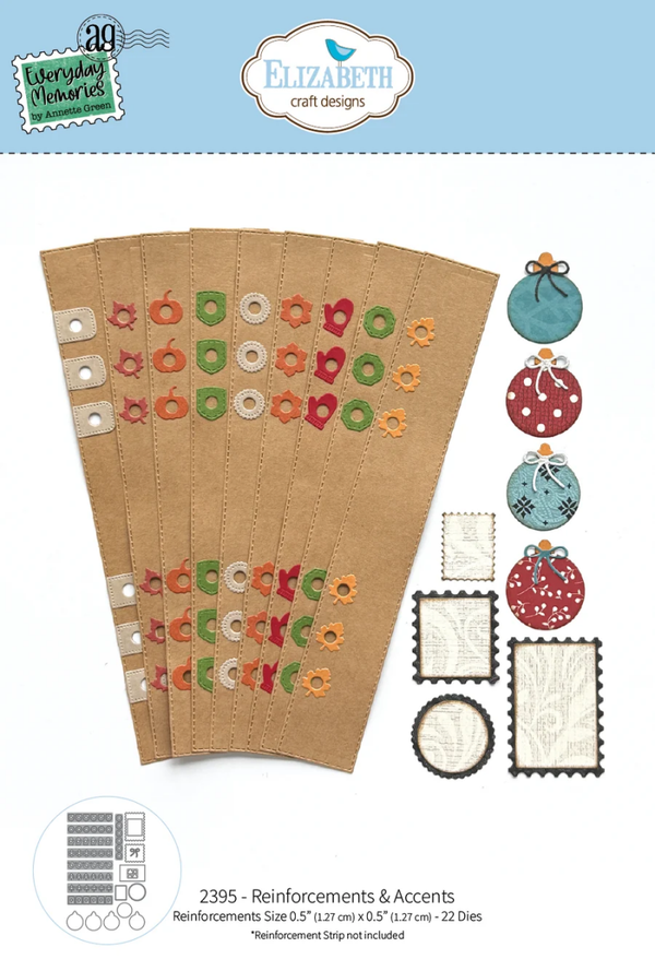 Elizabeth Craft Design, Snijmal, Reinforcements & Accents - 2395