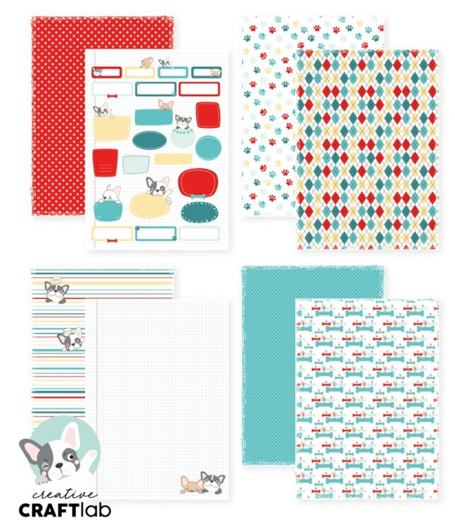 CraftLab, Paperpad, What the Woof - CCL-FR-PS02