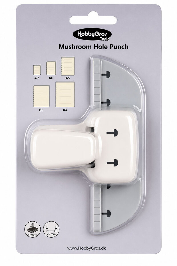 Hobbygros, Mushroom Hole Punch - HGT050