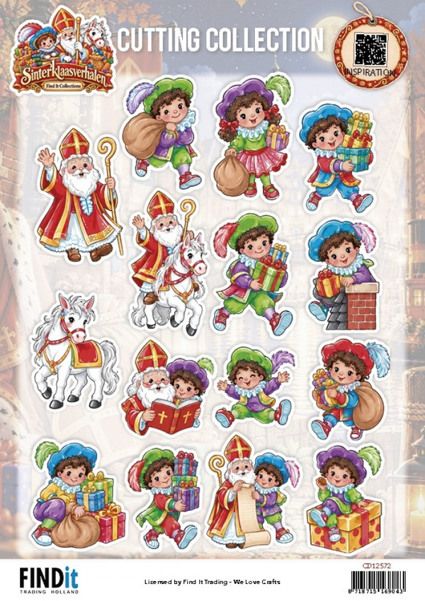 Find It, Knipvel, Sinterklaasverhalen, Sint & Pieten - CD12572