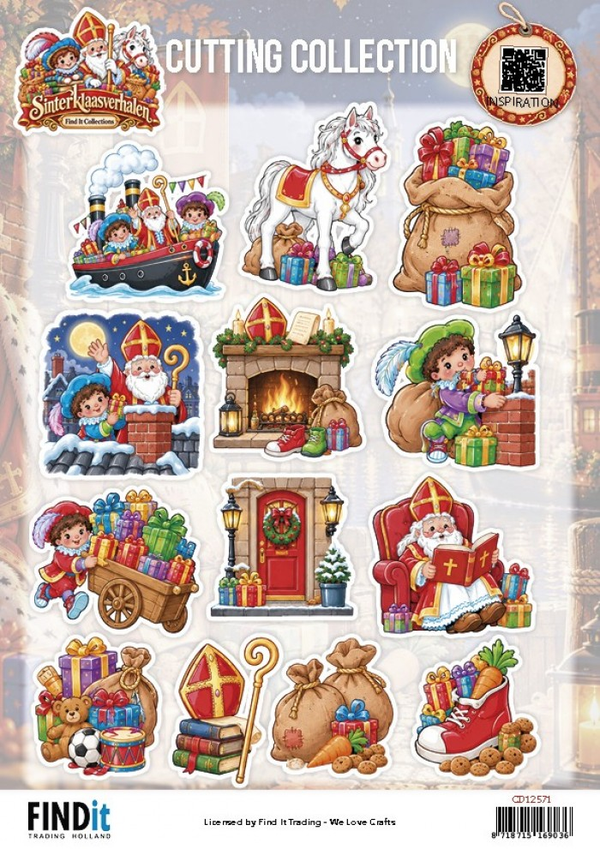 Find It, Knipvel, Sinterklaasverhalen, Festive Scenes - CD12571