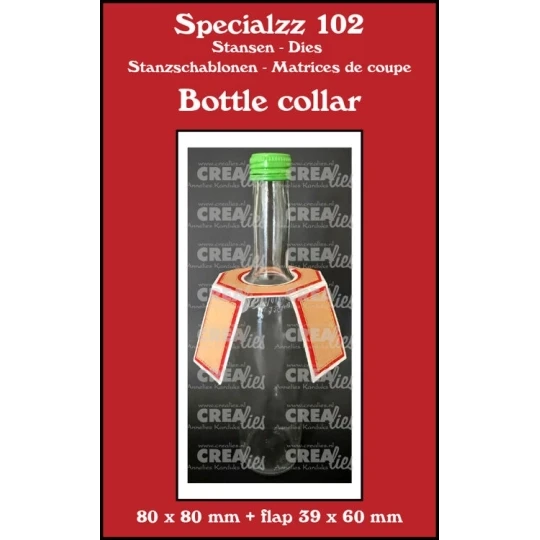Crealies, Snijmal, Specialzz, Flessenkraag - CLSP102