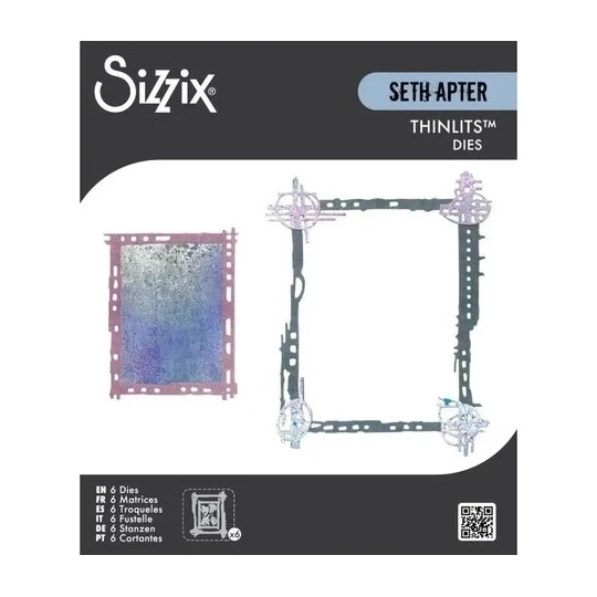 Sizzix, Thinlits, Seth Apter, Framed - 667233