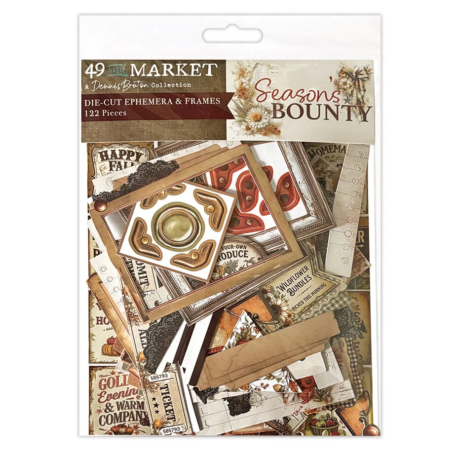 49 and Market, Ephemera Set, Season's Bounty - DSB-38699