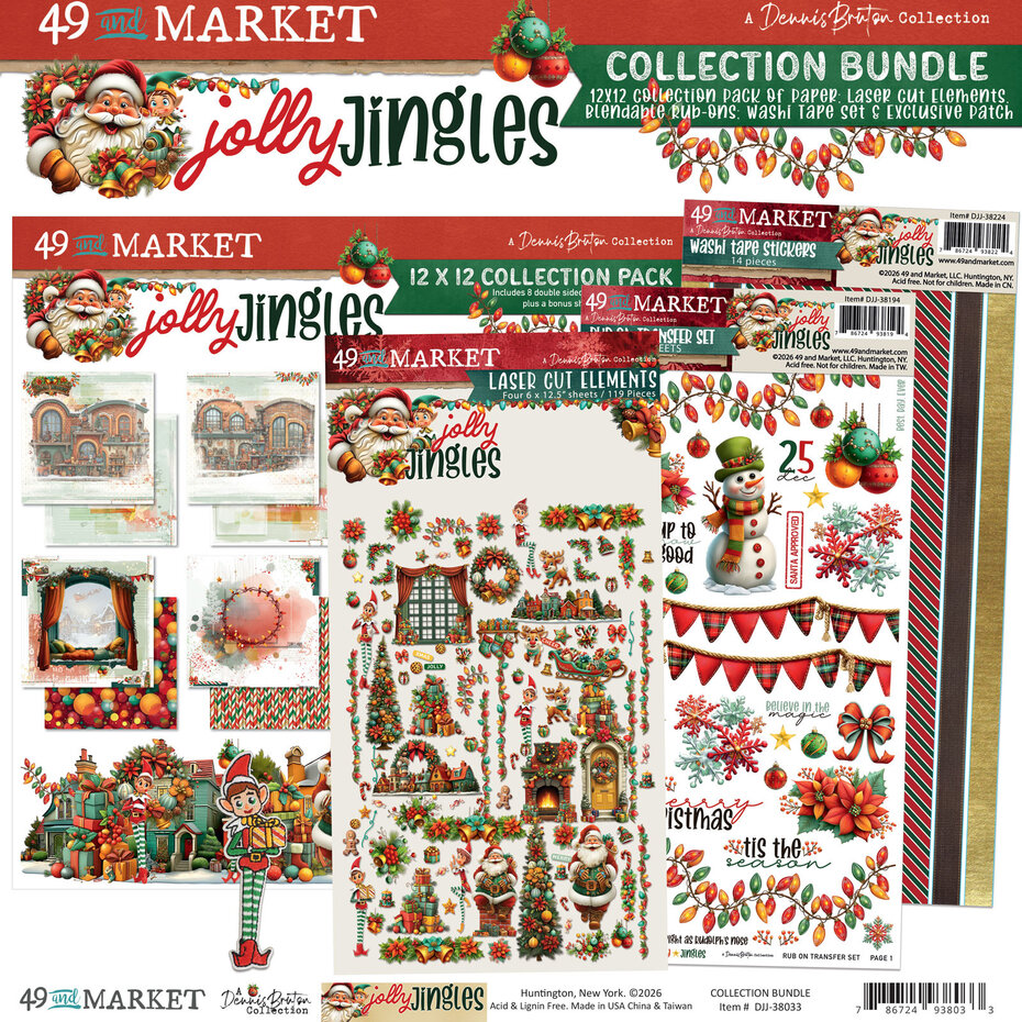 49 and Market, Bundle Collection, Jolly Jingles - DJJ-38033