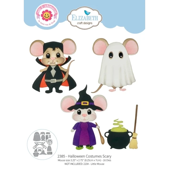 Elizabeth Craft Design, Snijmal, Halloween Costumes Scary - 2385