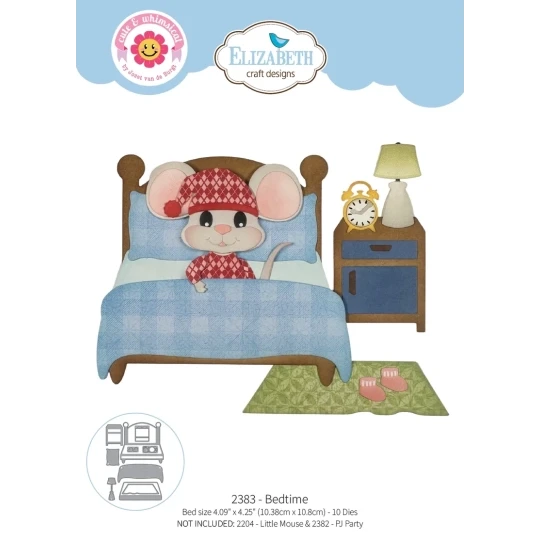 Elizabeth Craft Design, Snijmal, Bedtime - 2383