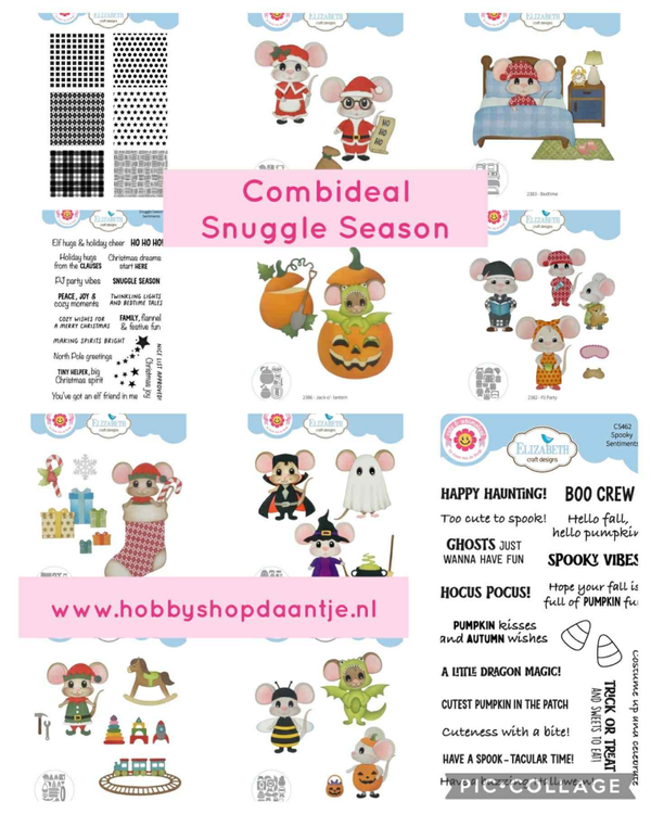 COMBIDEAL - Elizabeth Craft Design, Snuggle Season