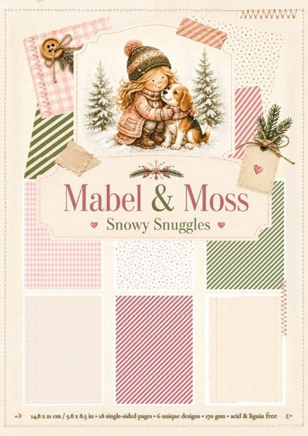 Mabel & Moss, Paperpad, Snowy Snuggles - MMPP10001