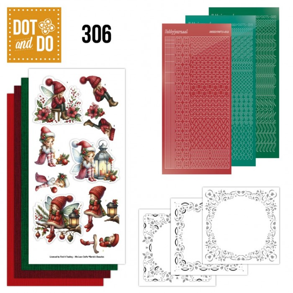 Dot and Do 306, Berrie's Beauties, Fairy Christmas - DODO306