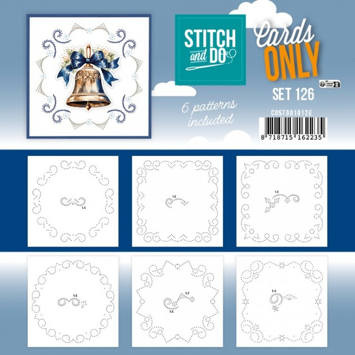 Stitch and Do, Cards Only, 4K, Set 126 - COSTDO10126
