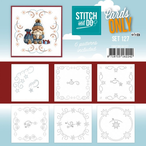 Stitch and Do, Cards Only, 4K, Set 127 - COSTDO10127