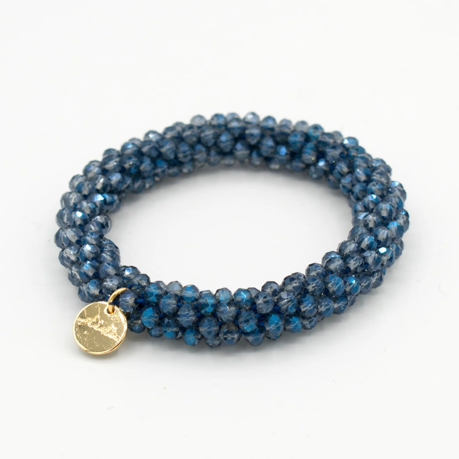 Stiekie, Kralen Haarelastiek & Armband, Blue
