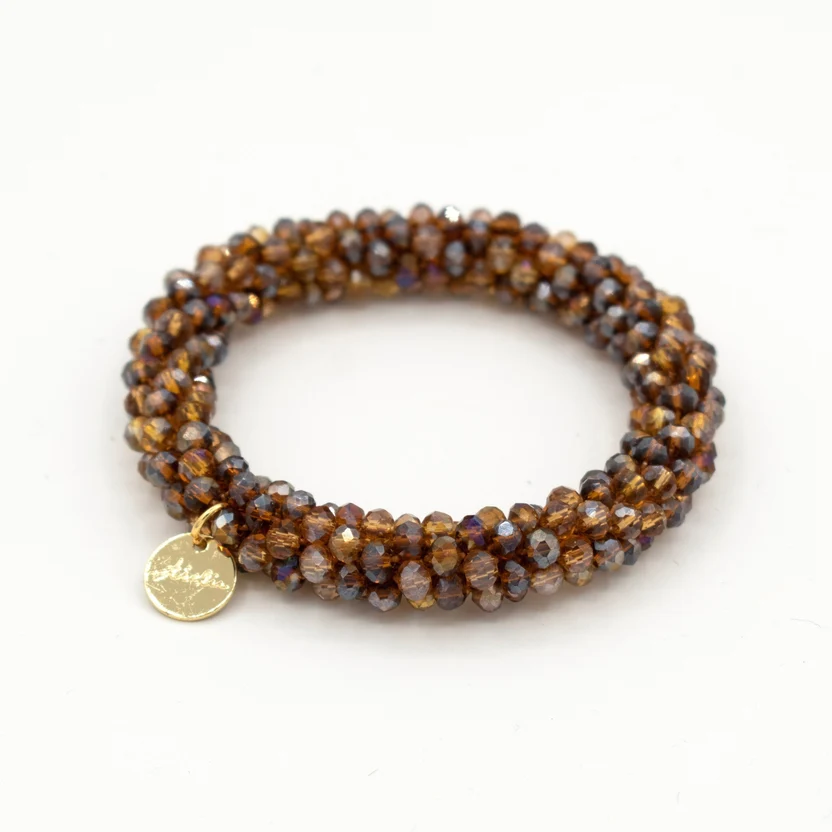 Stiekie, Kralen Haarelastiek & Armband, Café Doré