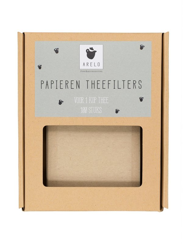 Arelo, Papieren Theefilters, 100 stuks