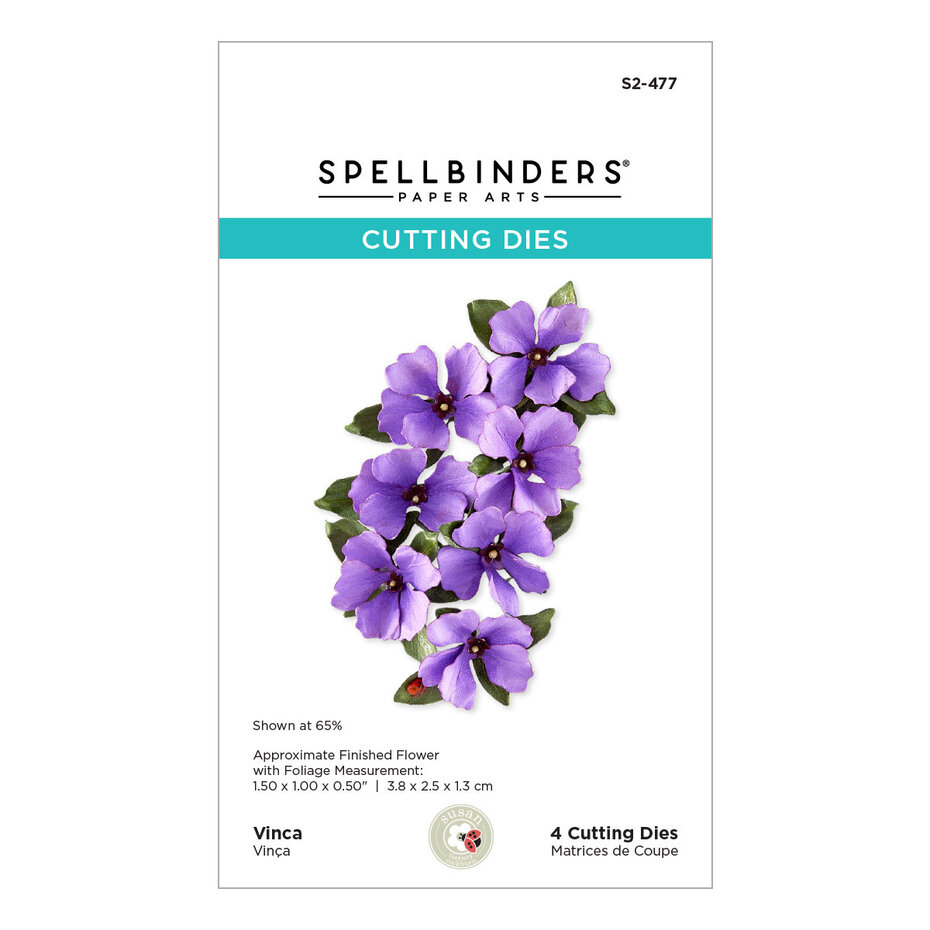 Spellbinders, Snijmal, The Cottage Garden, Vinca - S2-477
