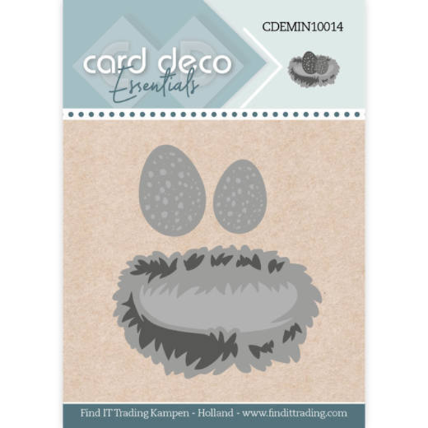 Card Deco, Mini Dies, Bird's Nest - CDEMIN10014