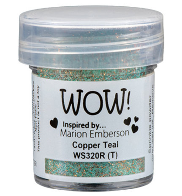 WOW, Embossingpoeder, Copper Teal - WS320R