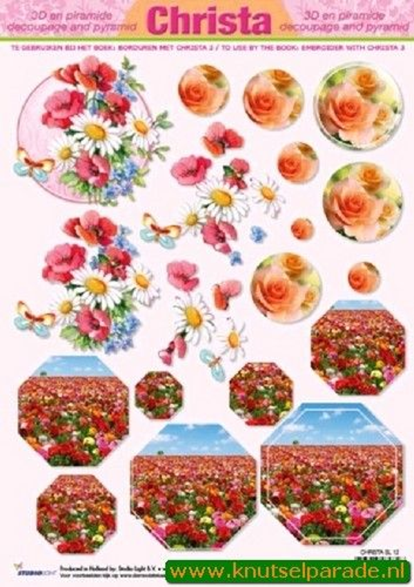 Studiolight, 3D Knipvel, Christa - CHRISTA SL12