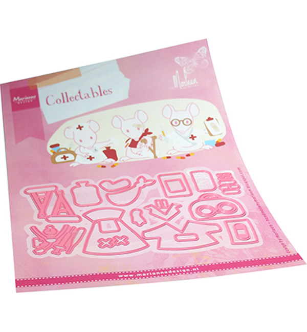 Marianne Design, Collectable, Doctor's set by Marleen - COL1523