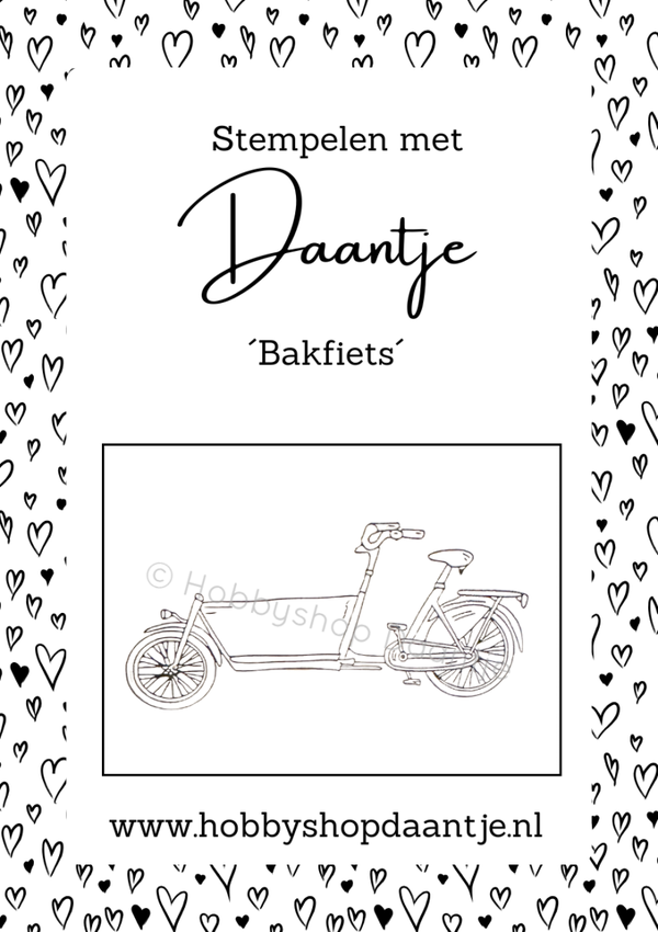 Stempelen met Daantje - Bakfiets