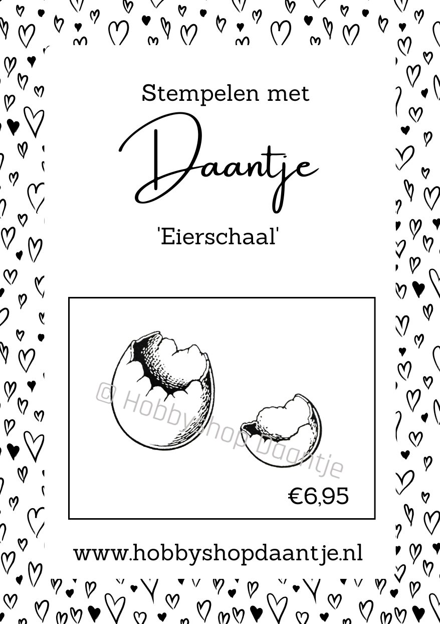 Stempelen met Daantje - Eierschaal