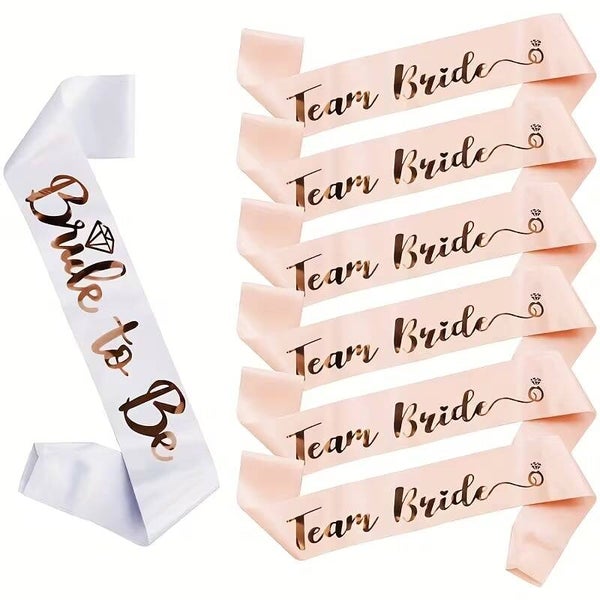 Set of Bachelorette Party Sashes