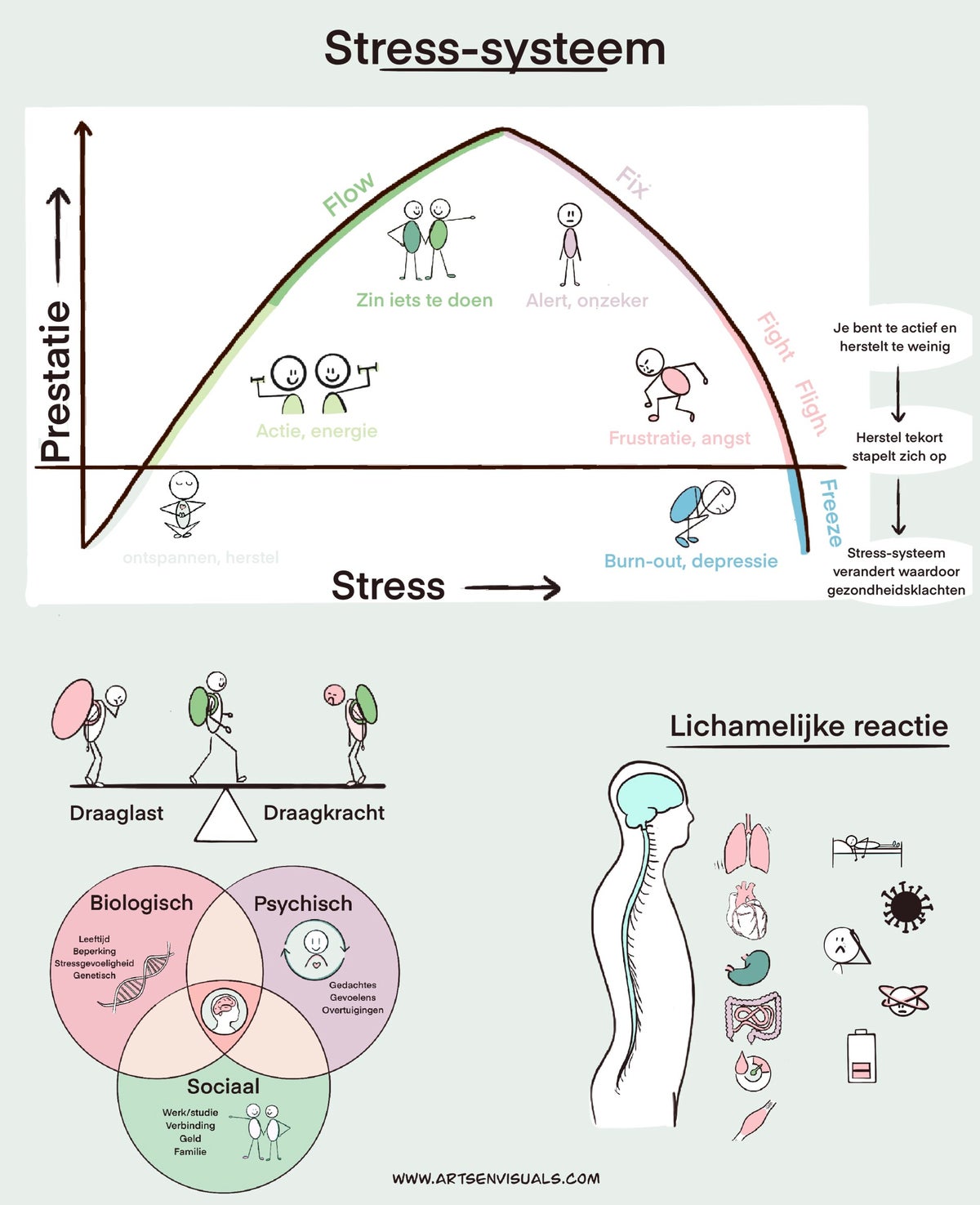 Visual stress en spanning | artsenvisuals