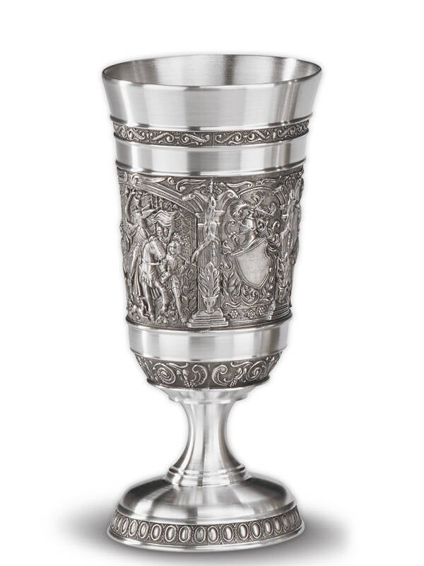 Zinnbecher "Nürnberger Ritter"