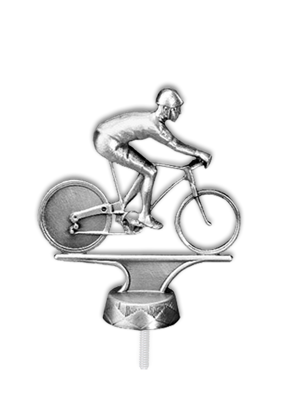 Metallfigur Bahnrad - F054