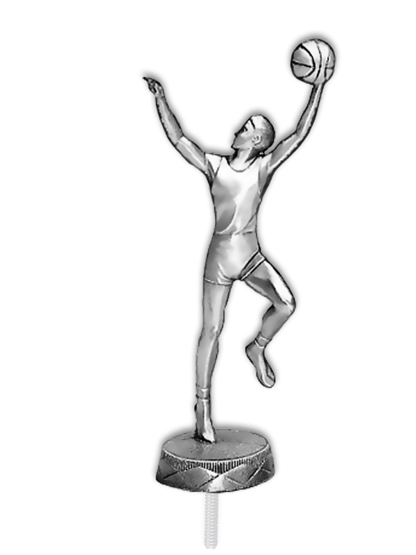 Metallfigur Basketball (Spieler) - F041