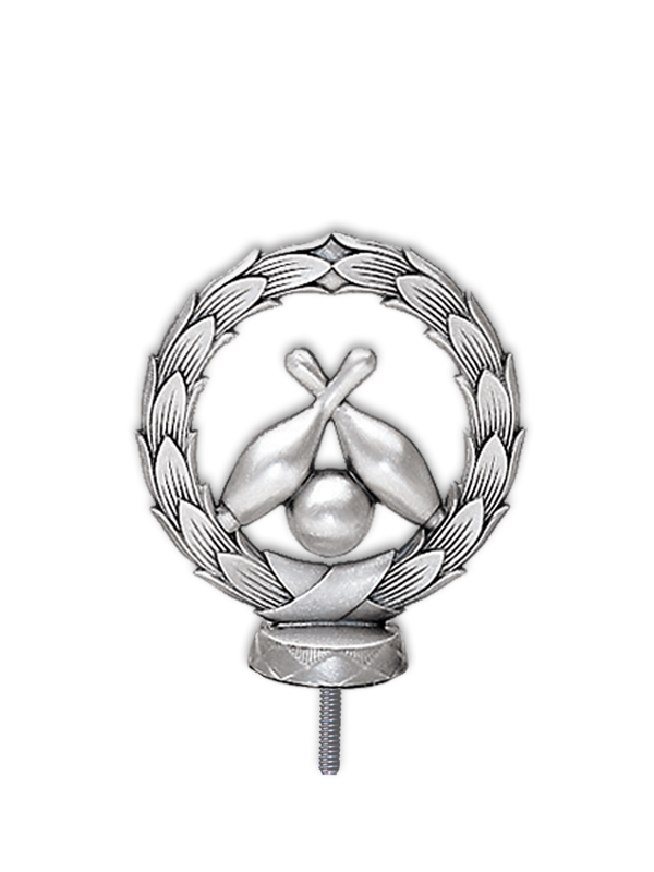 Metallfigur Kranz-Kegel - F008