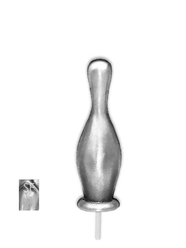 Metallfigur Bowling Pin - F005