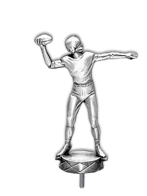 Metallfigur Football - F015