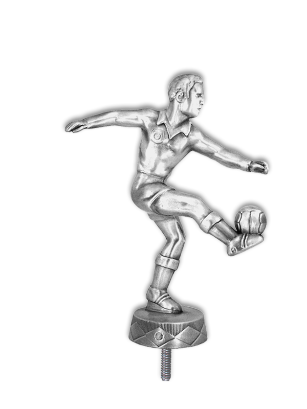 Metallfigur Fußball - F010