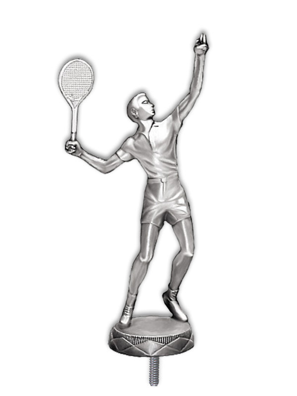 Metallfigur Tennis - F021