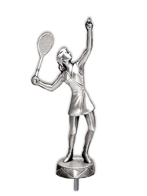 Metallfigur Tennis - F022
