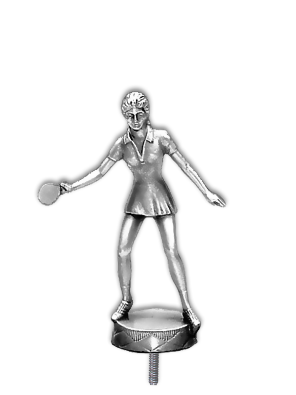Metallfigur Tischtennis - F024
