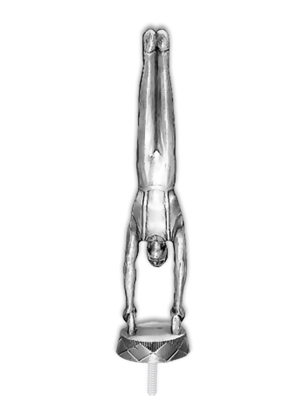 Metallfigur Turner - F044