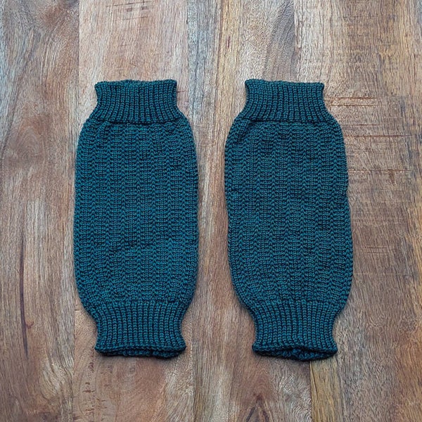 Beenwarmers antraciet dreumes/peuter