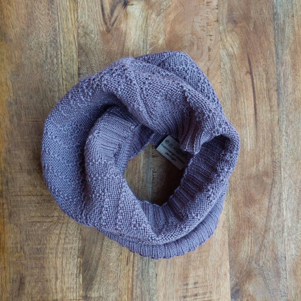 Cirkelsjaal Leana lavendel