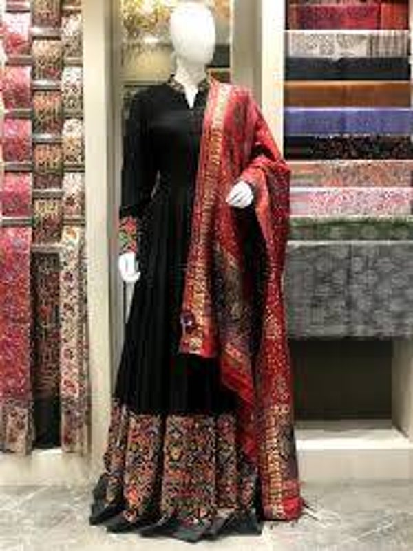 Black traditional wear